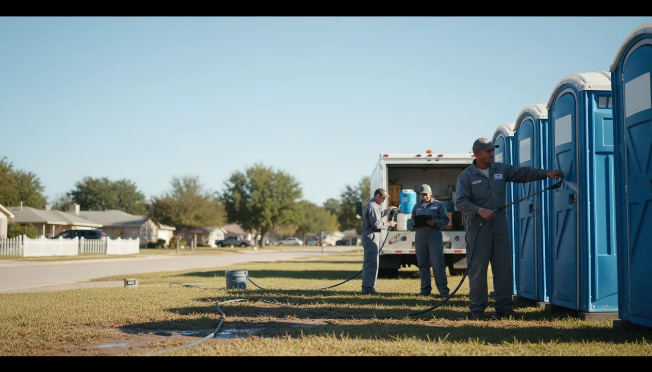 Long-Term Portable Toilet Rental in Walnut, IA near me